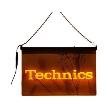 Imagem de Letreiro LED Neon Com Técnicas De Turntables, Música DJ, Escultura 3D,