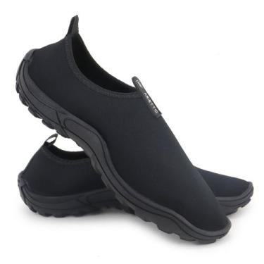 Imagem de Sapatilha Nautica Unissex Aquatica Esportes, Preto, 42