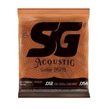 Imagem de Encordoamento Violão Aço 012 SG 85/15 Medium 6687