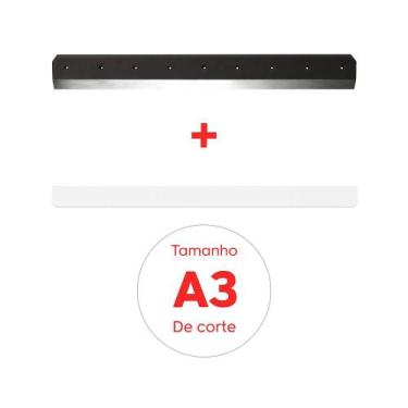 Imagem de Base De Corte Guilhotina Semi-Industrial 400 Folhas + Lâmina - Motivat