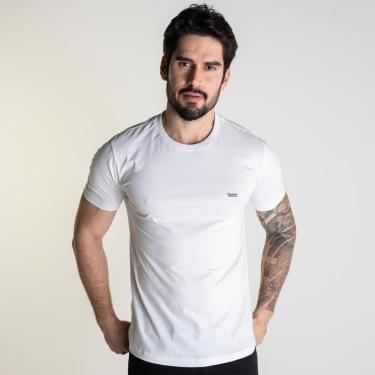 Imagem de Camiseta Acostamento Casual Minimalist Branca-Masculino