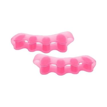 Imagem de Separadores De Dedos De Silicone, Corretor De Joanetes, Espalhadores D