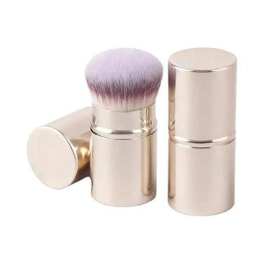 Imagem de Pincel De Maquiagem Profissional Retrátil Ultra Macio Com Cerdas Sinté