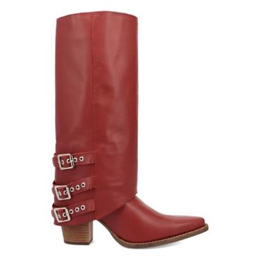 Imagem de Dingo Bota feminina Urban Cowgirl Western, Vermelho, 37