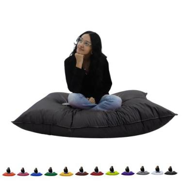Imagem de Puff Almofadão Gigante Cheio Com Enchimento Descanso Para Eventos Casa