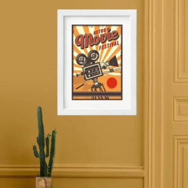 Imagem de Quadro Cinema Retrô - 60X48Cm