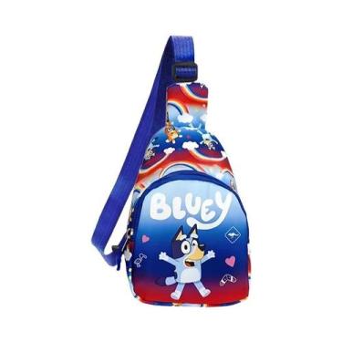 Imagem de Bolsa De Cintura Infantil Bluey Bingo, Bolsa De Lanche Em Estilo Carto