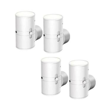 Imagem de Luz Noturna LED Ajustável, Lâmpada De Parede De Três Cores, Do Anoitec