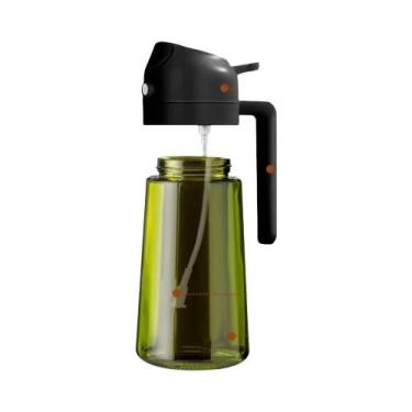 Imagem de Spray De Óleo Em Vidro Escuro 470ML, Dispensador De Azeite Com Bloquei