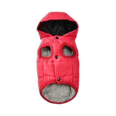 Imagem de Casaco De Inverno Para Cães Pequenos E Médios Com Capuz De Fleece, Que