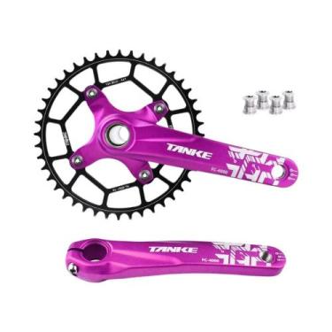 Imagem de Pedivela Integrada Oca TANKE 170MM 104 BCD Com Coroa Narrow Wide Para 