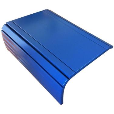 Imagem de Bandeja Esteira Para Braço De Sofá Porta Copo Reto Azul