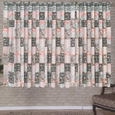 Imagem de Cortina Belline 2 Metros Sala Quarto Para Varão - Salmão