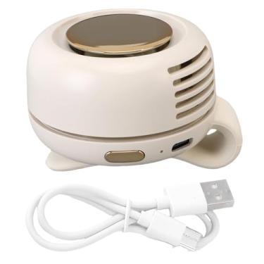 Imagem de Fafeicy Ventilador de Resfriamento Portátil Com Design de Ventilador de Bolso, fã Recarregável Silencioso de 3 Velocidades para Aventuras Ao Ar Livre de Escritório Em Casa (Branco)