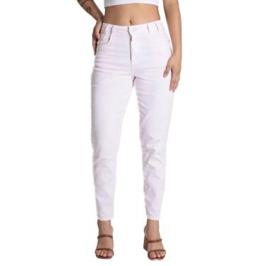 Imagem de Calça Sarja Sawary Mom - 281691 - Rosa 36-Feminino
