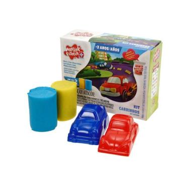 Imagem de Massinha de modelar Kit Carrinhos - Brinquedos Estrela