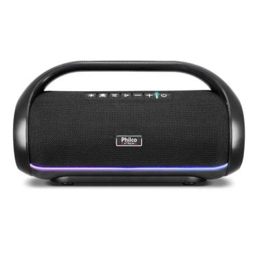 Imagem de Caixa De Som Speaker Extreme Flash Lights Portátil 220w Rms Bivolt Bateria Até 14 Horas Philco