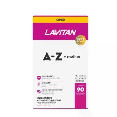 Imagem de Suplemento A-Z+ Mulher com 90 Capsulas Lavitan