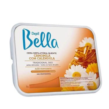 Imagem de Cera Depilatória Camomila com Calêndula Depil Bella 1Kg