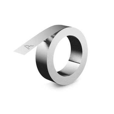Imagem de Fita Rotulador Industrial (13mm x 5m) Alumínio Sem Adesivo 31000 – Dymo