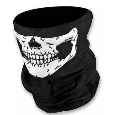 Imagem de Bandana Caveira Touca Balaclava Mascara Paintball-Unissex