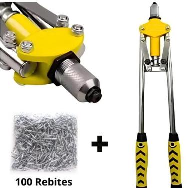Imagem de Alicate Rebitador Profissional Tipo Alavanca 17 polegadas Bomvink Ferr
