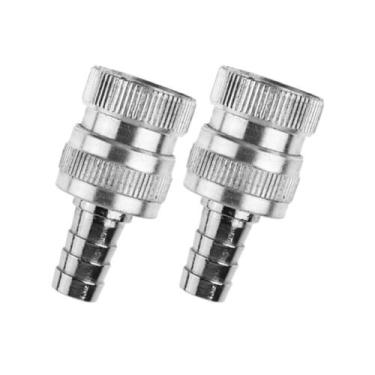 Imagem de 2X Engate Rápido Alumínio Rosca 3/4 Pino 1/2 GARDEN