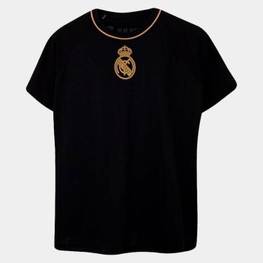 Imagem de Camisa Braziline Real Madrid Lenda Infantil-Unissex