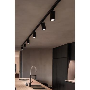 Imagem de Luminária Spot para Trilho Neo (d)6.9cm (l)10cm (a)14.2cm 1x10w 2700k 