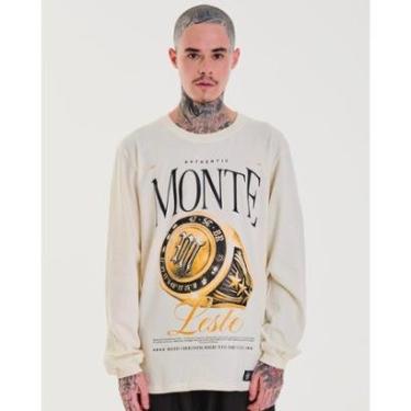 Imagem de Camiseta Manga Longa Estampada-Masculino