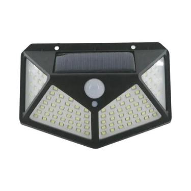 Imagem de Lâmpada Solar De Parede 100 LED Com Sensor De Movimento À Prova d'Água