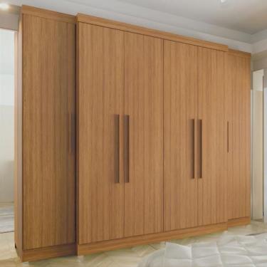 Imagem de Guarda-roupa Casal 6 Portas 6 Gavetas Imperial - Batrol Móveis