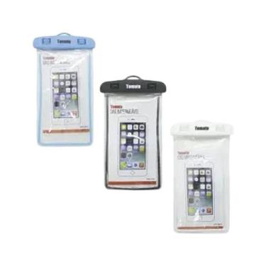 Imagem de Bolsa prova dagua -celular - univ cores -mtg044 - TOMATE