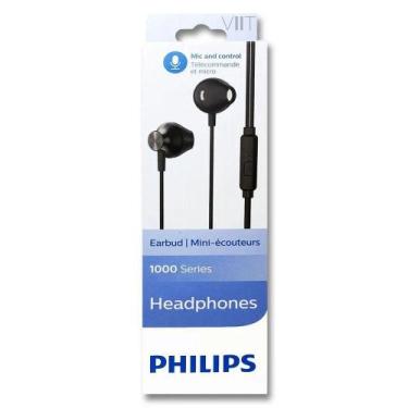 Imagem de Fone De Ouvido Philips Taue100bk - 3.5mm - Preto