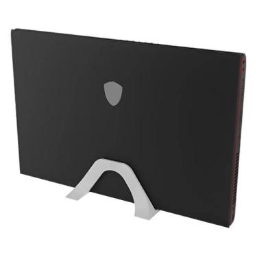 Imagem de Base Vertical Para Notebook Fechado até 30mm - PEKO, Branco
