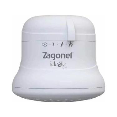Imagem de Chuveiro Ducha Ideal Plus 4T 127V 5500W Branco Zagonel