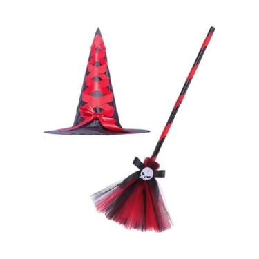 Imagem de Conjunto De Fantasia De Halloween Para Meninas: Vampira, Diabinha, Bru