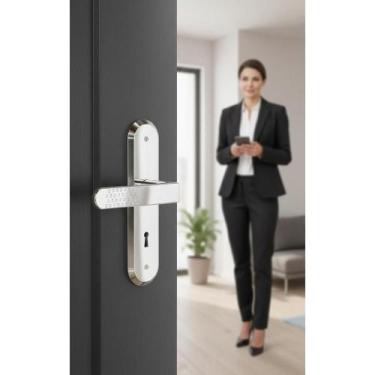 Imagem de Fechadura Inox Interna P/ Quarto & Sala 2 Chaves - Congratulations Sto