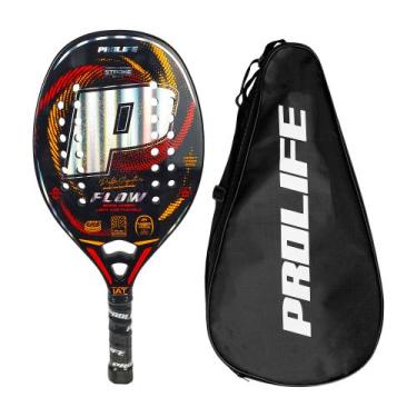 Imagem de Raquete Beach Tennis Flow - Prolife, Laranja