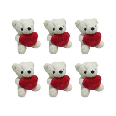 Imagem de Urso De Pelúcia Kawaii Em Forma De Coração 20cm, Presente De Dia Dos N