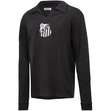 Imagem de Camisa de Goleiro Retrô Santos Manga Longa 62/63 Masculina-Masculino