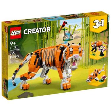 Imagem de Lego Creator 3 Em 1 Tigre Majestoso 755 Peças - 31129