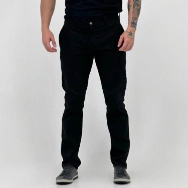 Imagem de Calça Ogochi Slim Esporte Fino Masculina, 48, Preto
