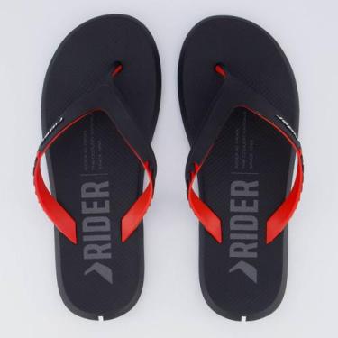 Imagem de Chinelo Rider R1 Prime Preto e Vermelho, 39