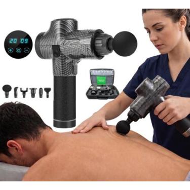 Imagem de Pistola Massageadora Profissional Semelhante Phoenix Elétrica Liberaçã