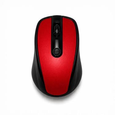 Imagem de Mouse Sem Fio 2.4GHz Óptico 1600 DPI com Receptor USB para Notebook - 