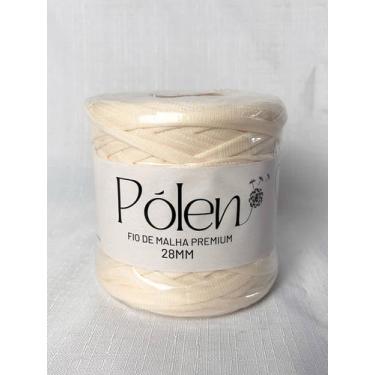 Imagem de Fio de Malha Pólen - 28mm Cor:Creme - Déa Fios, Creme