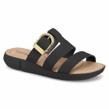 Imagem de Tamanco Modare Feminino Preto Ortopédico Estilo Moderno -, Preto, 37