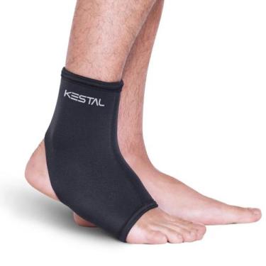 Imagem de Tornozeleira Longa KSN008 Kestal, P, Preto