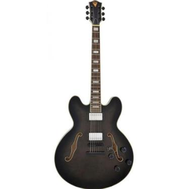 Imagem de Guitarra Semi Acústica PHX AC-1, Preta